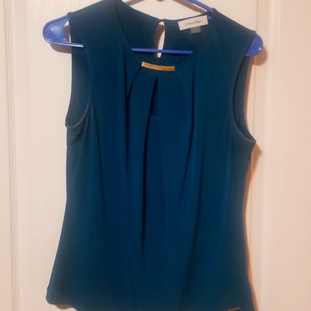 Calvin Klein short sleeve blouse